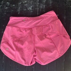 Lululemon Athletica Pink Athletic Shorts